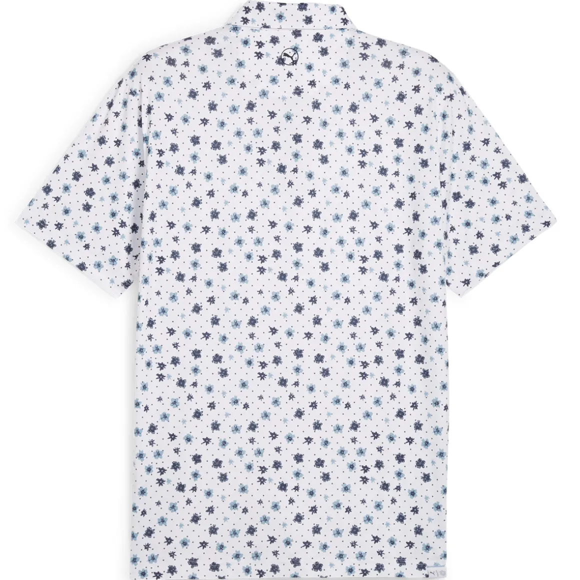 PUMA Men's CLOUDSPUN Floral Golf Polo Shirt