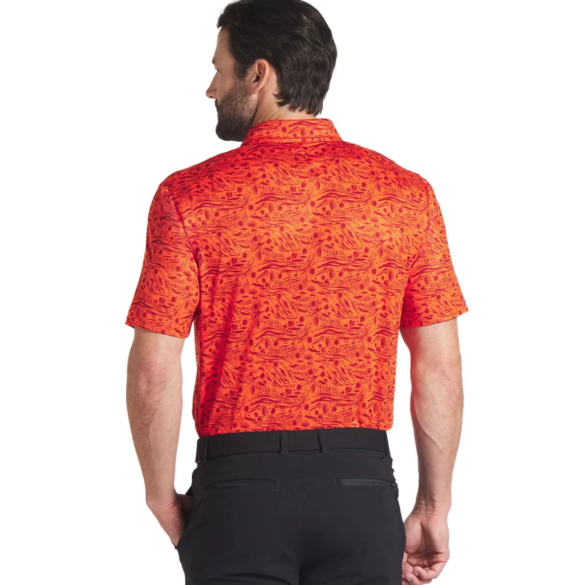 PUMA Men's CLOUDSPUN Watering Golf Polo Shirt