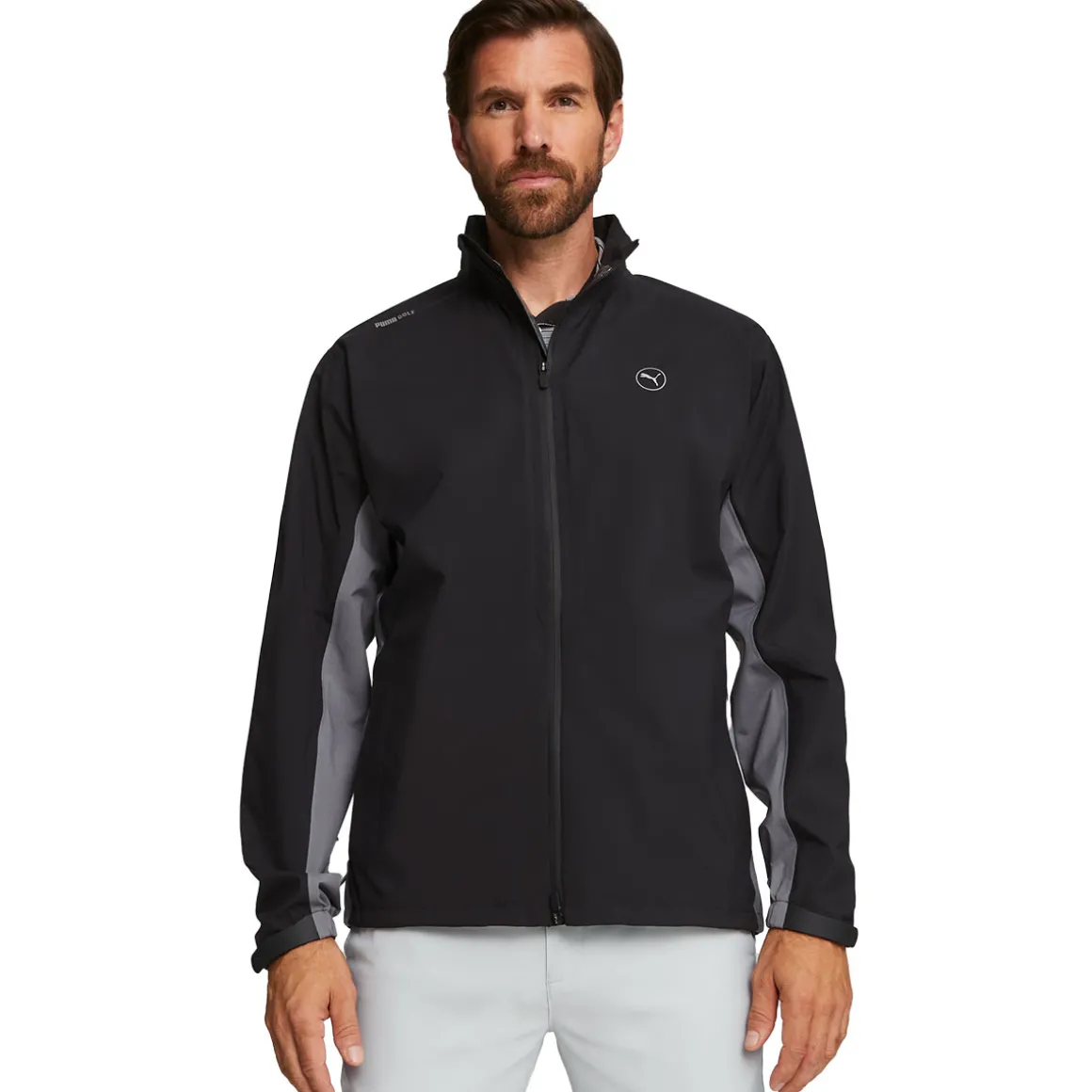 PUMA Men's DRYLBL Rain Waterproof Golf Jacket