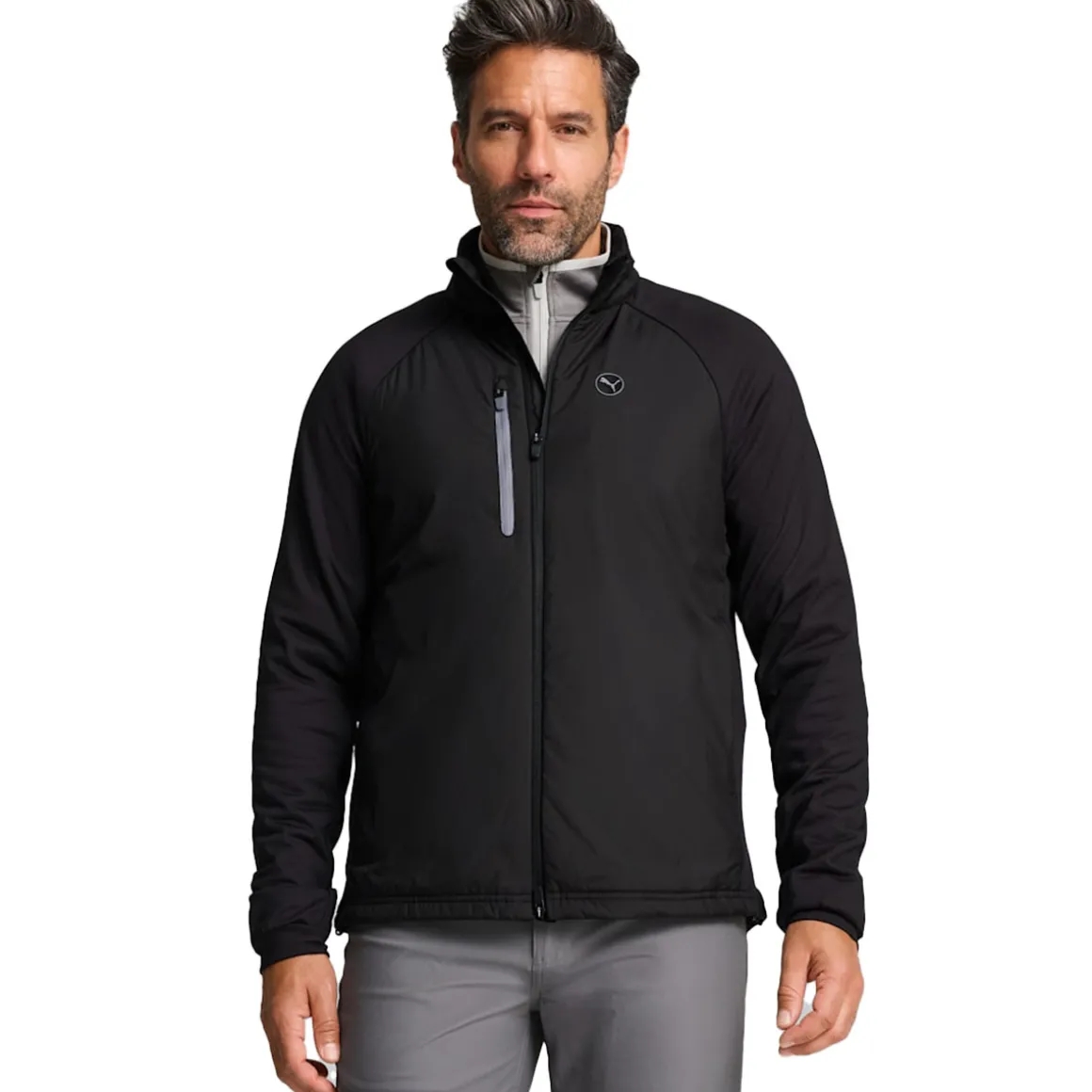 PUMA Men's Hielands Full Zip Golf Jacket