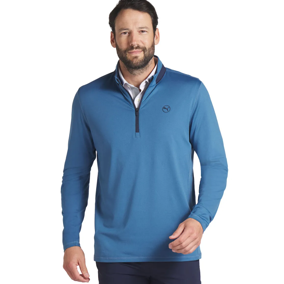 PUMA Men's Lightweight Quarter Zip Golf Midlayer