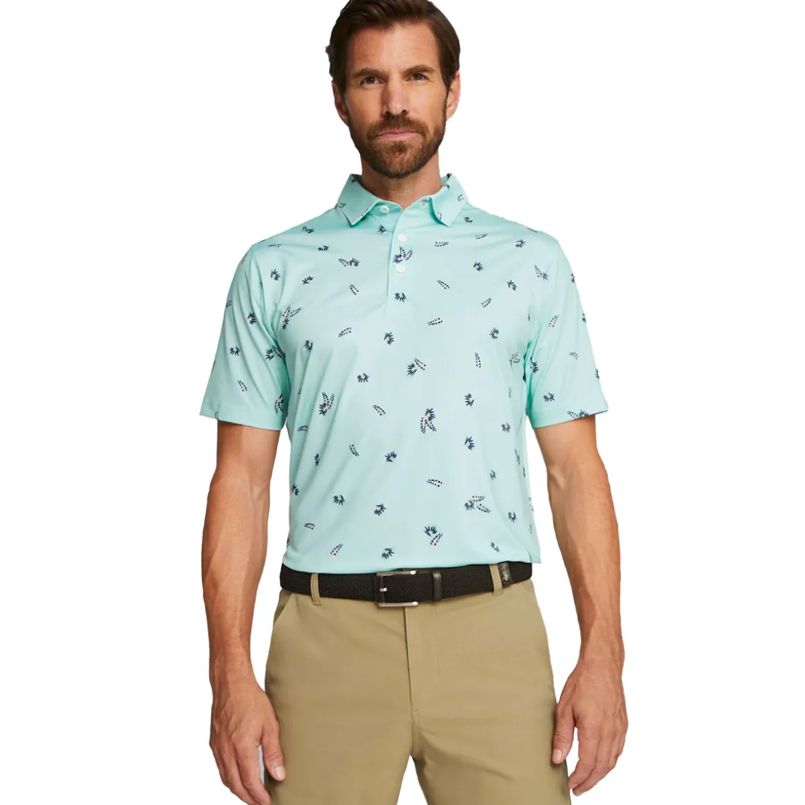 PUMA Men's MATTR Micro Golf Polo Shirt
