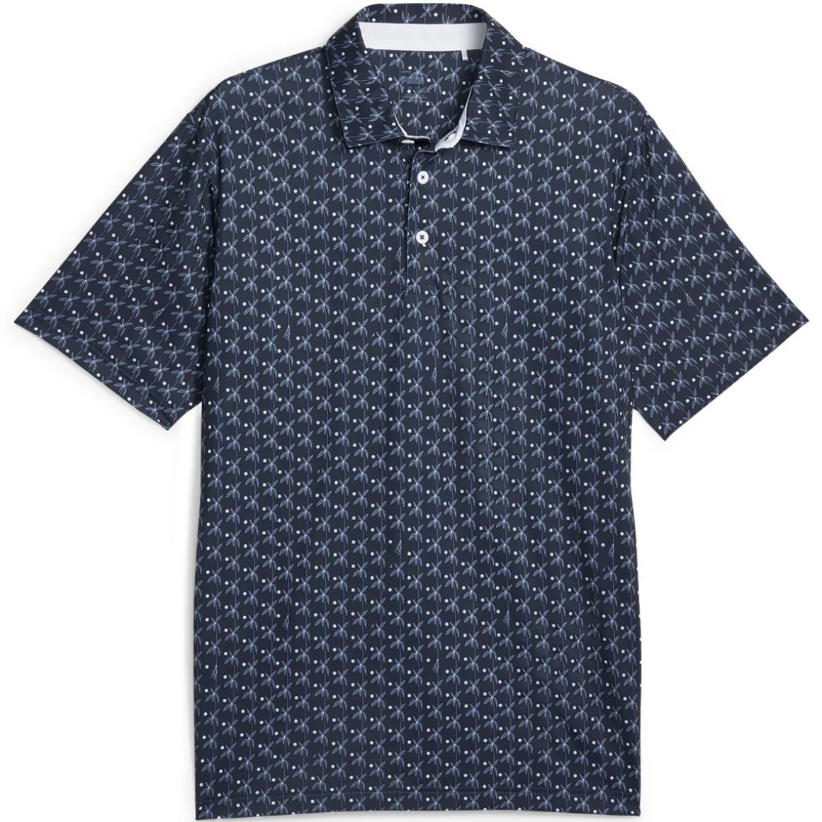 PUMA Men's MATTR Palms Golf Polo Shirt