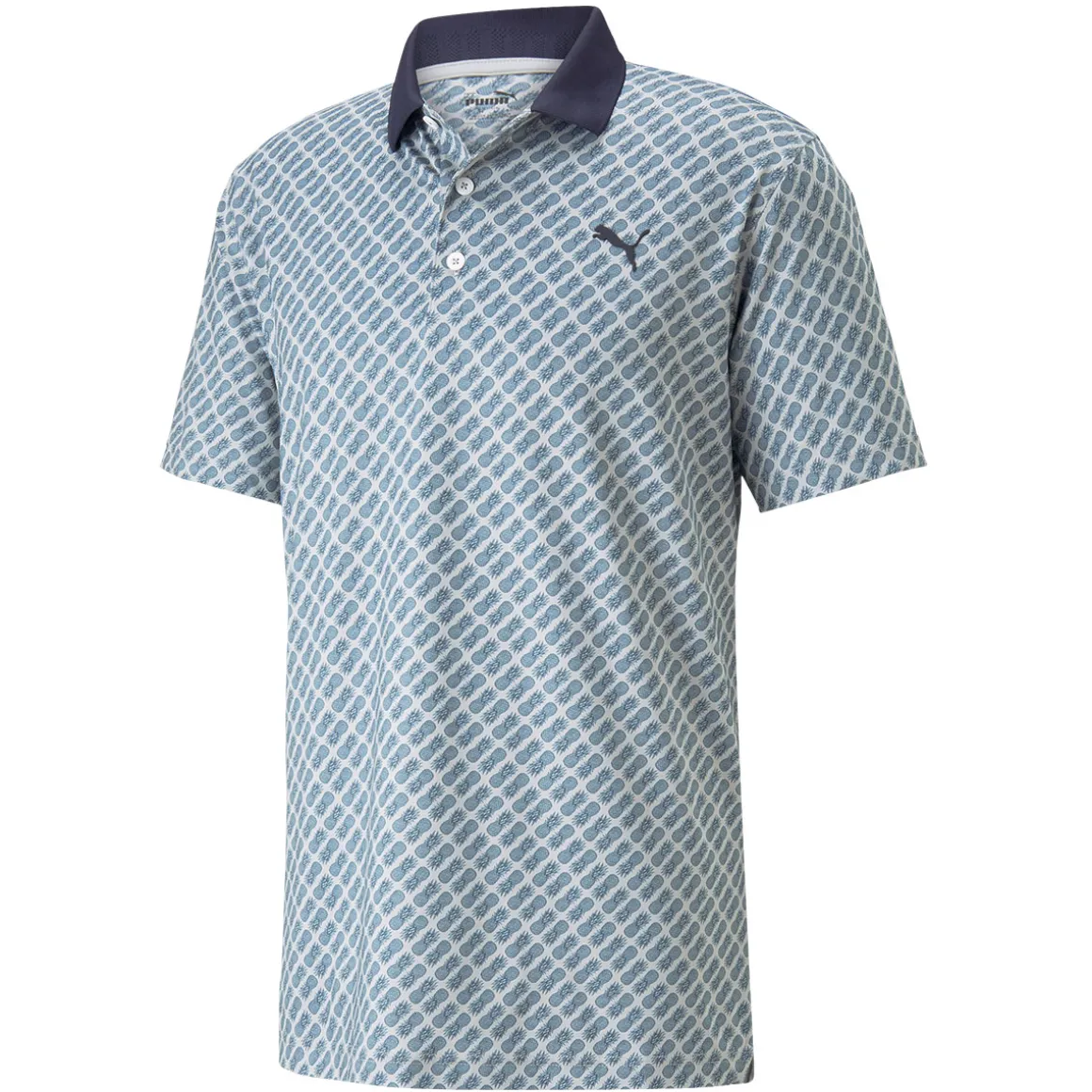 PUMA Men's MATTR Pineapples Golf Polo Shirt