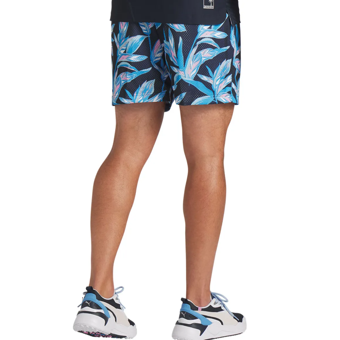 PUMA Men's Palm Tree Crew Range Print Golf Shorts