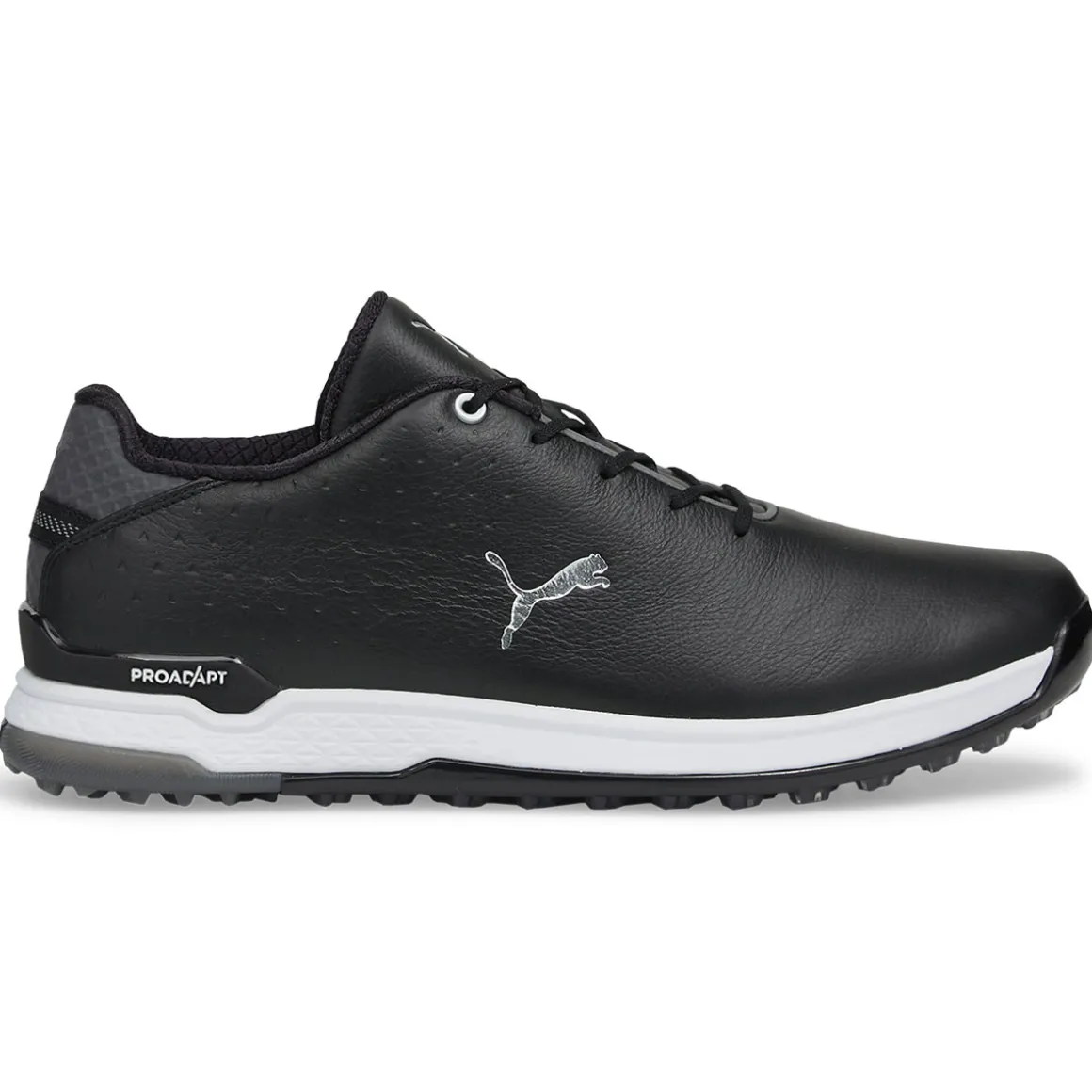 PUMA Men's PROADAPT ALPHACAT Leather Waterproof Spikeless Golf Shoes