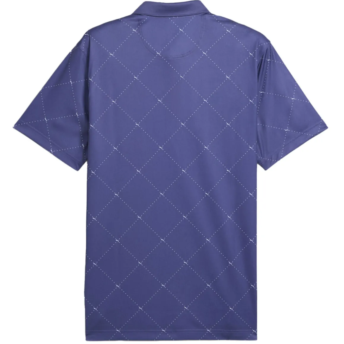 PUMA Men's Pure 2.0 Argyle Print Golf Polo Shirt