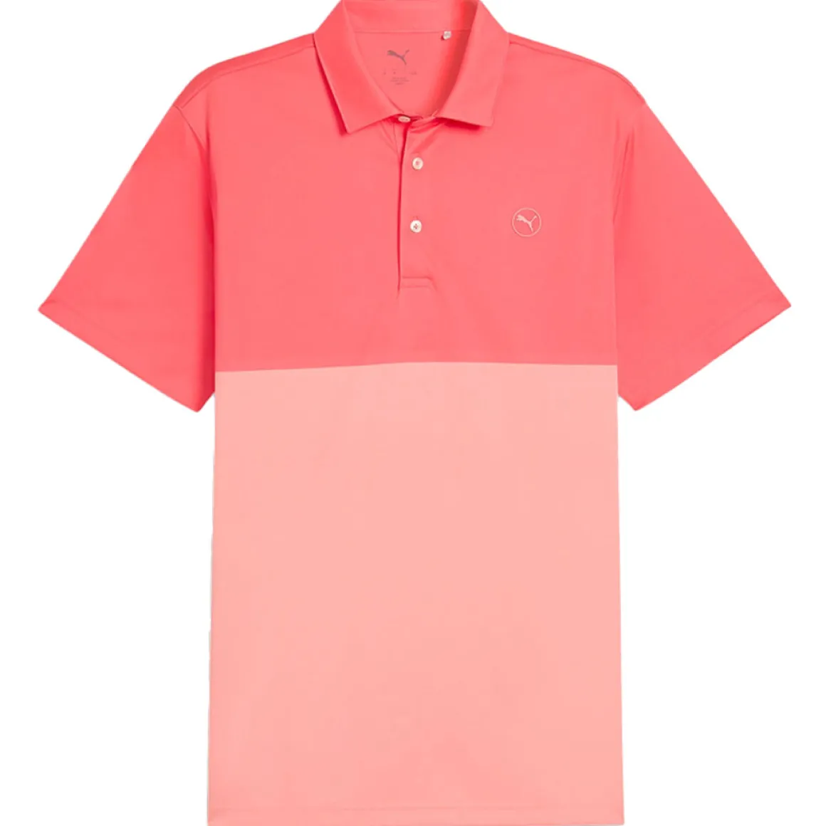 PUMA Men's Pure 2.0 Colourblock Golf Polo Shirt
