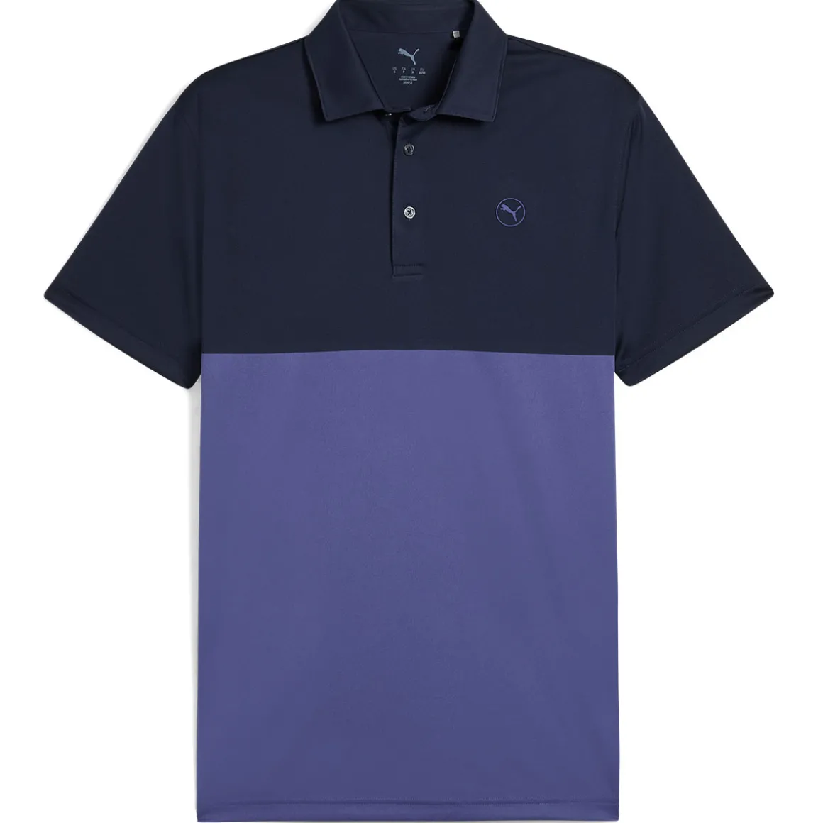 PUMA Men's Pure 2.0 Colourblock Golf Polo Shirt