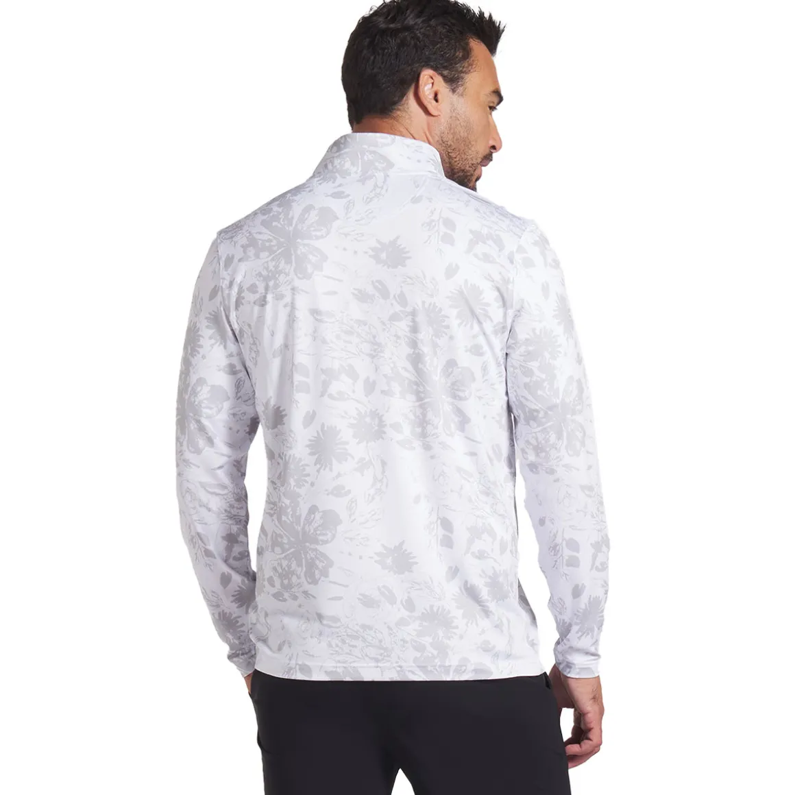 PUMA Men's Pure 2.0 Rose Quarter Zip Golf Mid Layer