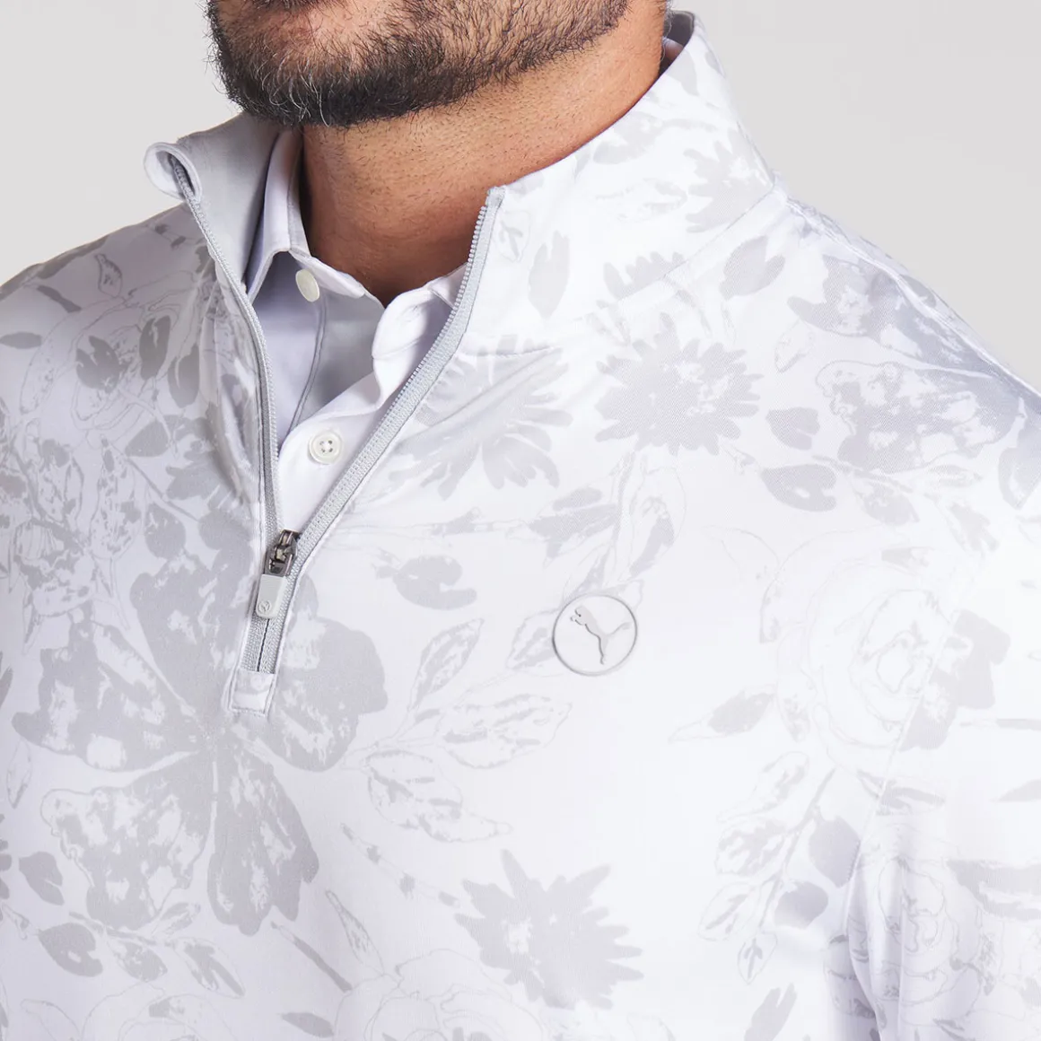 puma_mens_pure__rose_quar_2-1.webp PUMA Men's Pure 2.0 Rose Quarter Zip Golf Mid Layer