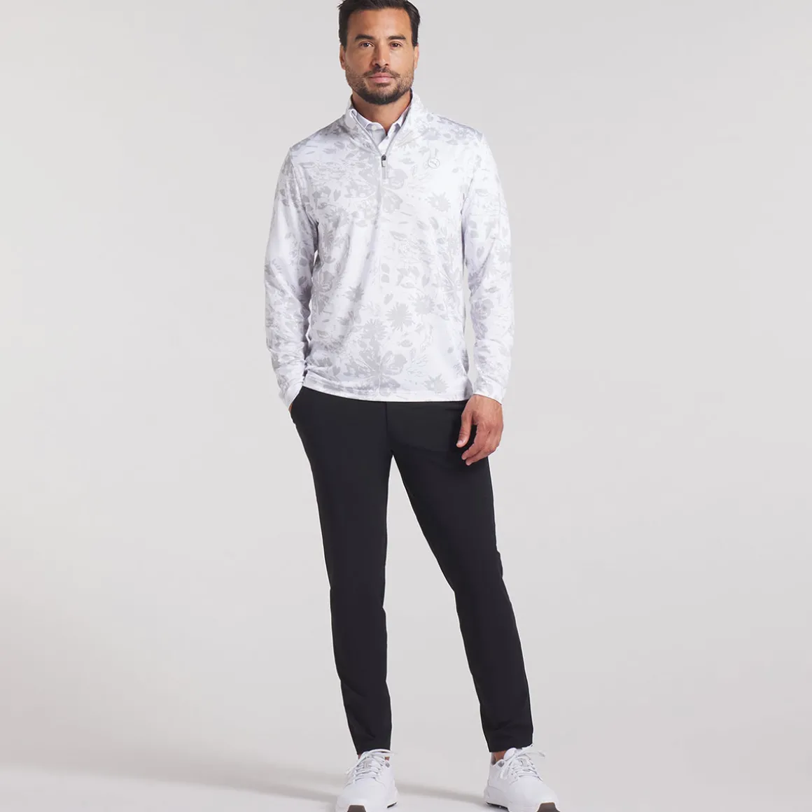 puma_mens_pure__rose_quar_3-1.webp PUMA Men's Pure 2.0 Rose Quarter Zip Golf Mid Layer