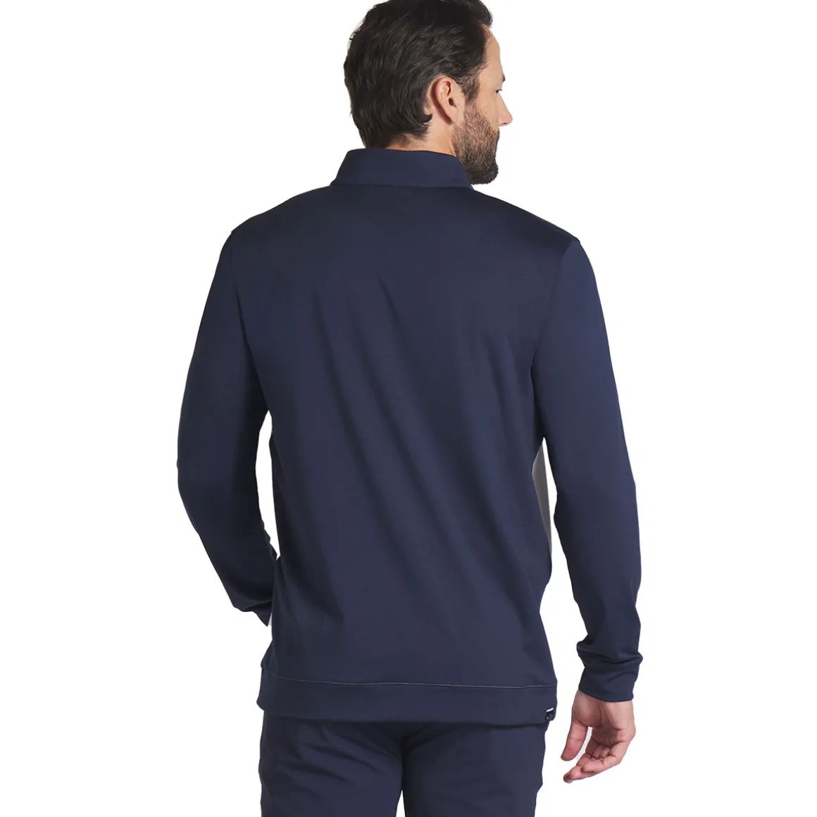 puma_mens_pure_colorblock_11-2.webp PUMA Men's Pure Colorblock Quarter Zip Golf Midlayer