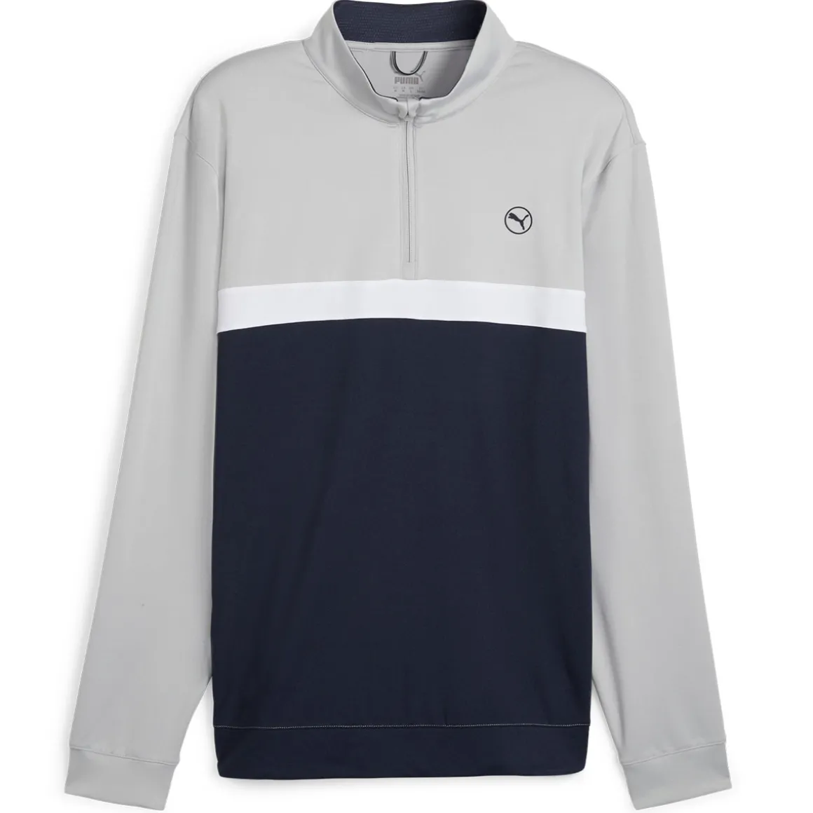 puma_mens_pure_colorblock_14-1.webp PUMA Men's Pure Colorblock Quarter Zip Golf Midlayer