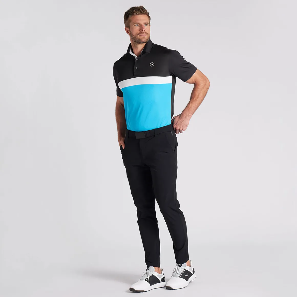 puma_mens_pure_colourbloc_3-1.webp PUMA Men's Pure Colourblock Golf Polo Shirt