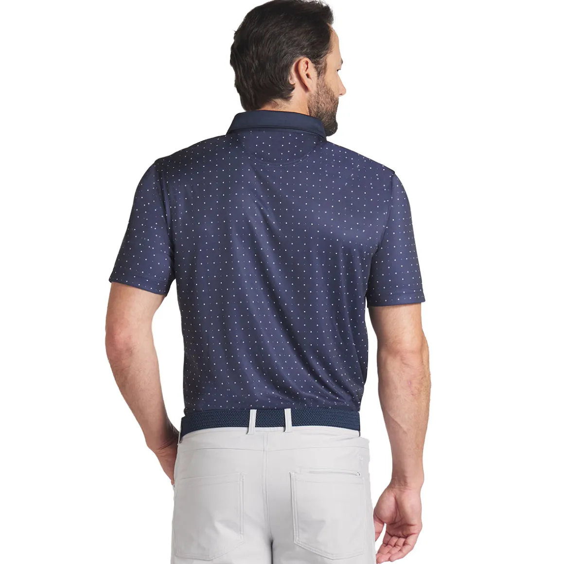 PUMA Men's Pure Geo Golf Polo Shirt