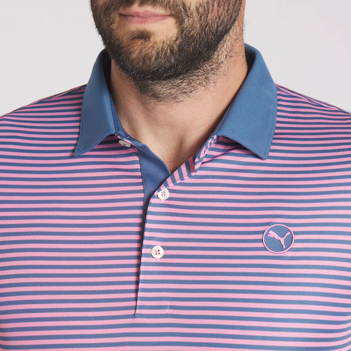 puma_mens_pure_stripe_gol_2.webp PUMA Men's Pure Stripe Golf Polo Shirt
