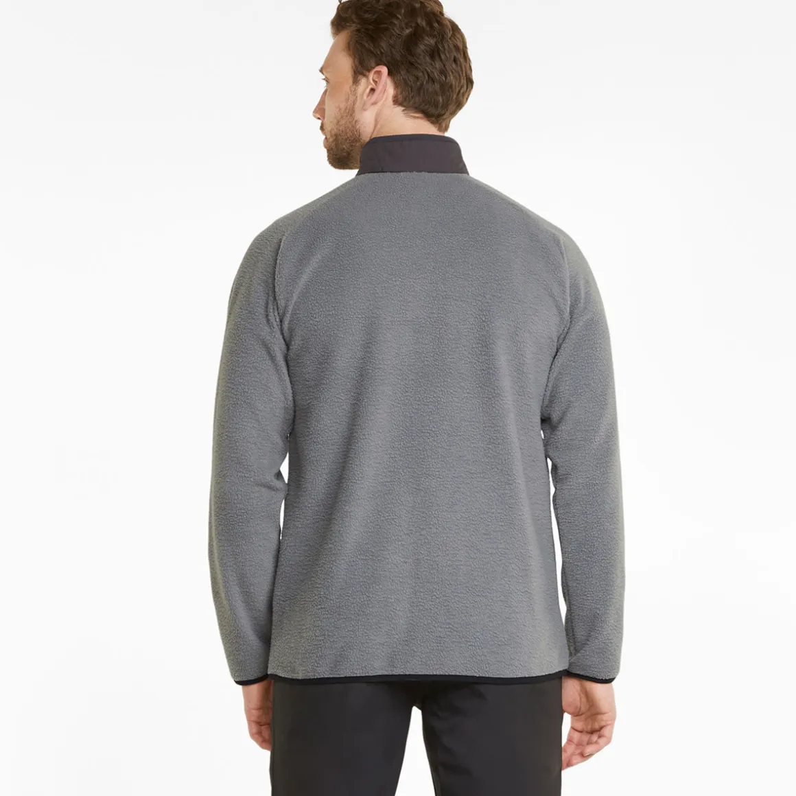 PUMA Men's Sherpa Half Zip Golf Midlayer