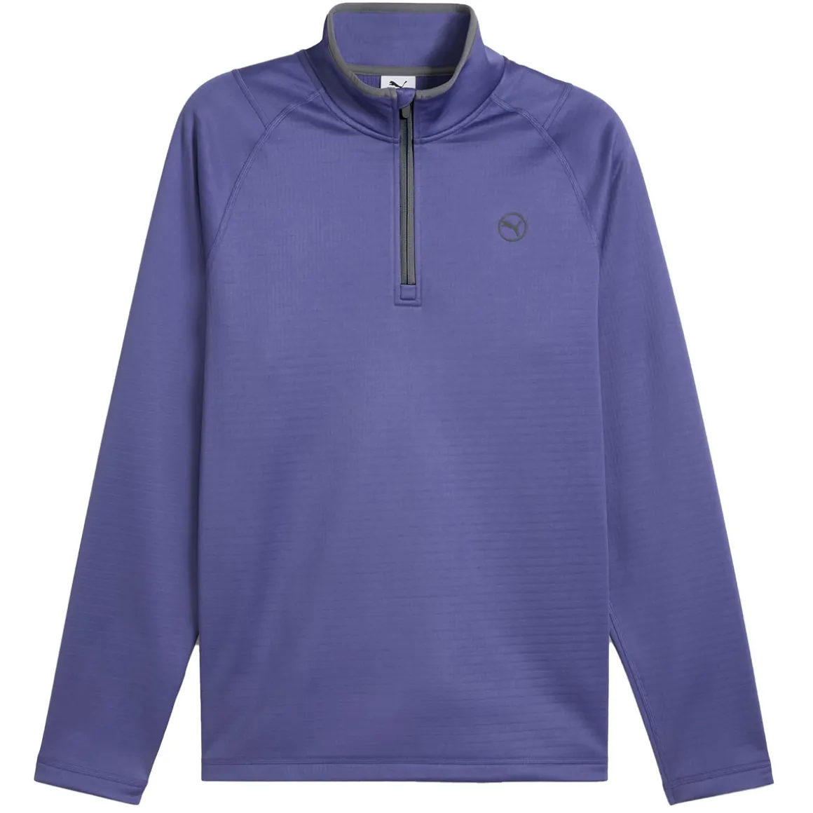 PUMA Men's Waffle Fleece Quarter Zip Golf Mid Layer