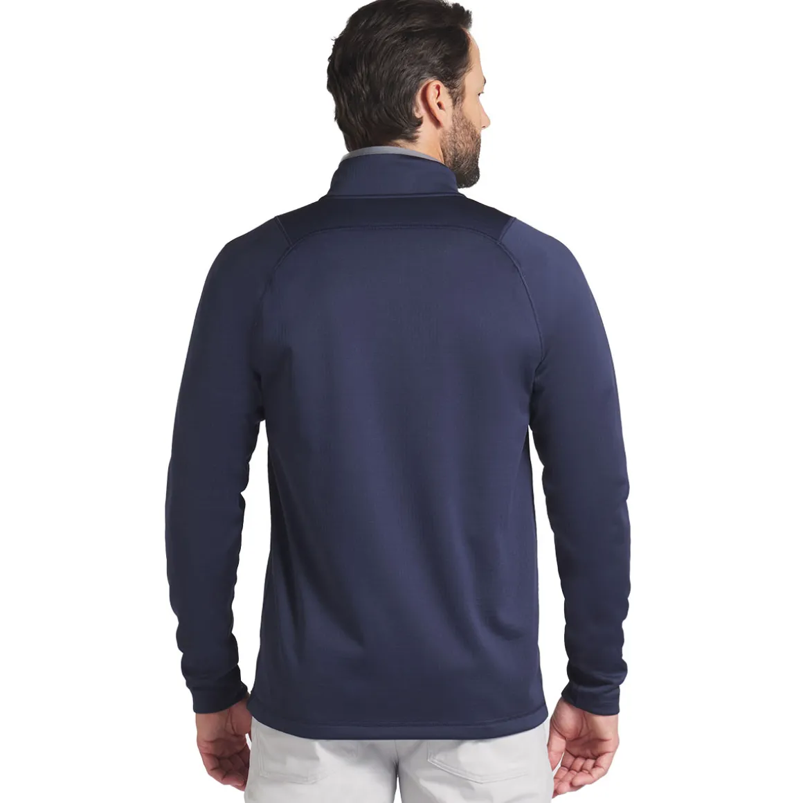 PUMA Men's Waffle Fleece Quarter Zip Golf Mid Layer