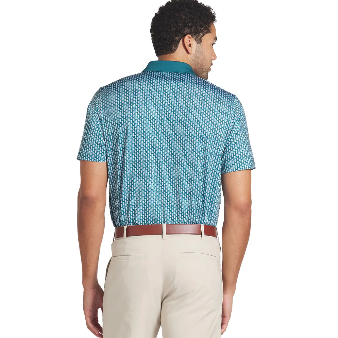 PUMA Men's X Arnold Palmer MATTR Iced Tea Golf Polo Shirt