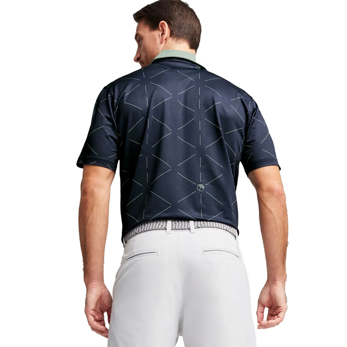 PUMA Men's X Arnold Palmer Geo Golf Polo Shirt