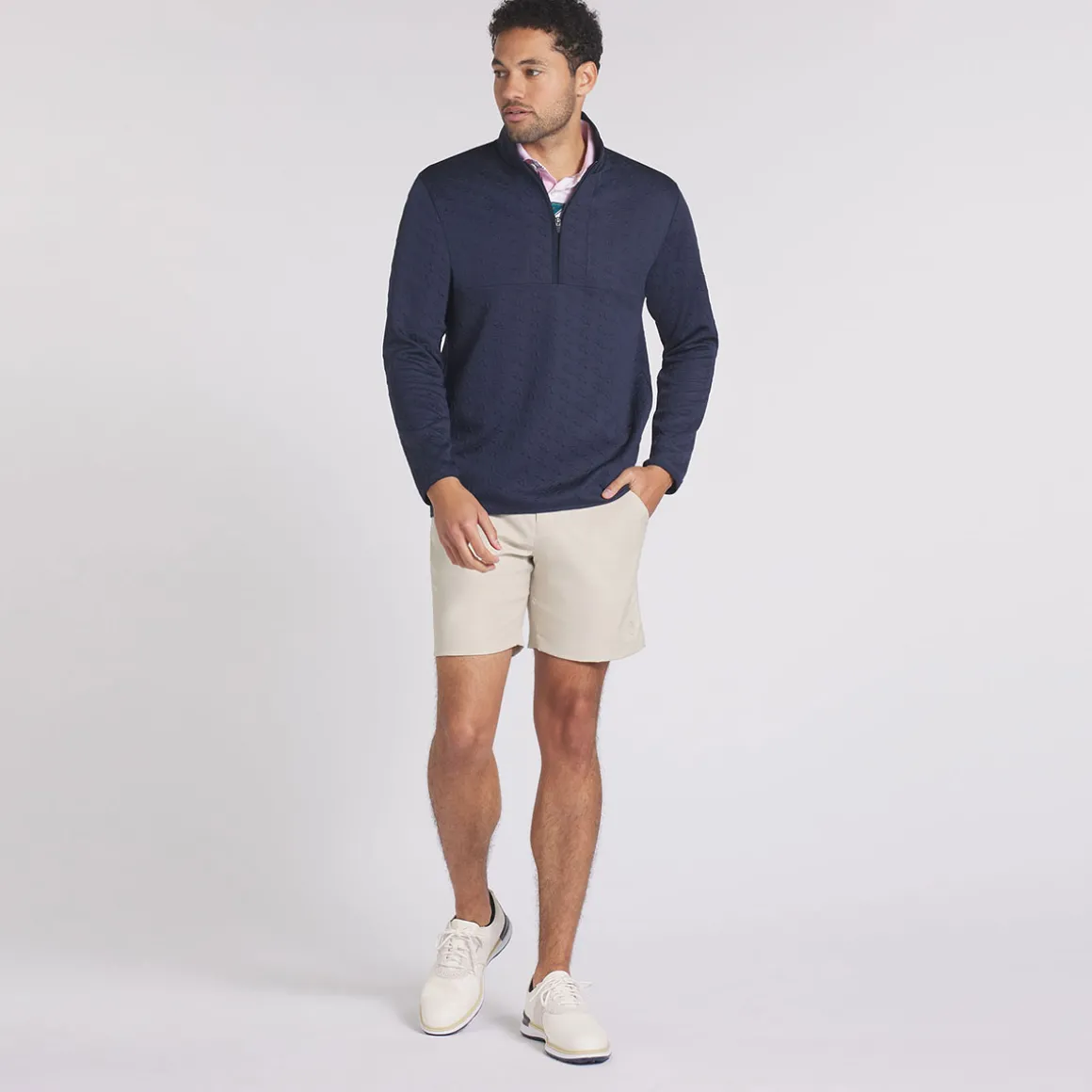 puma_mens_x_arnold_palmer_3-12.webp PUMA Men's X Arnold Palmer Jacquard Half Zip Golf Mid Layer