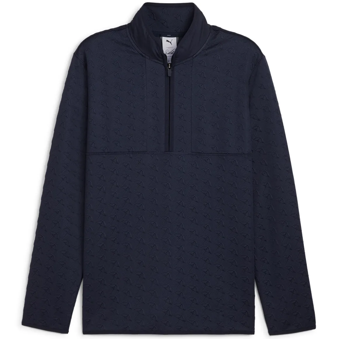 puma_mens_x_arnold_palmer_4-12.webp PUMA Men's X Arnold Palmer Jacquard Half Zip Golf Mid Layer