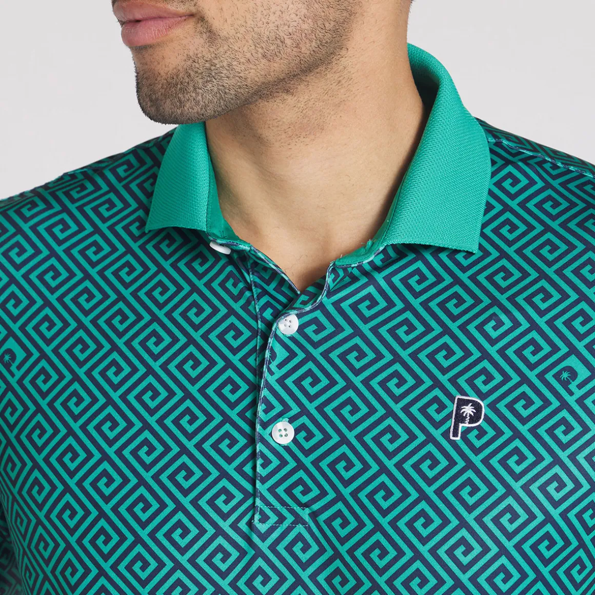 puma_mens_x_palm_tree_cre_2.webp PUMA Men's X Palm Tree Crew Resort Golf Polo Shirt