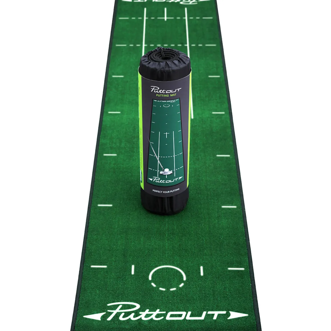 PuttOUT Deluxe Golf Putting Mat