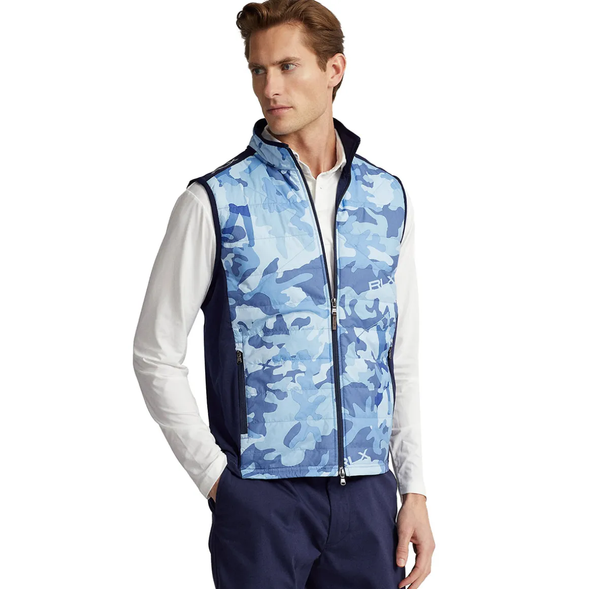 Ralph Lauren Men's Camo Golf Hybrid Golf Gilet