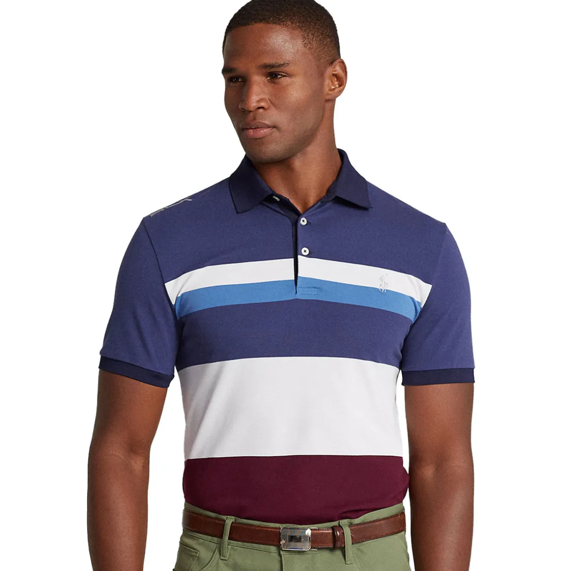 Ralph Lauren Men's Custom Slim Fit Performance Golf Polo Shirt