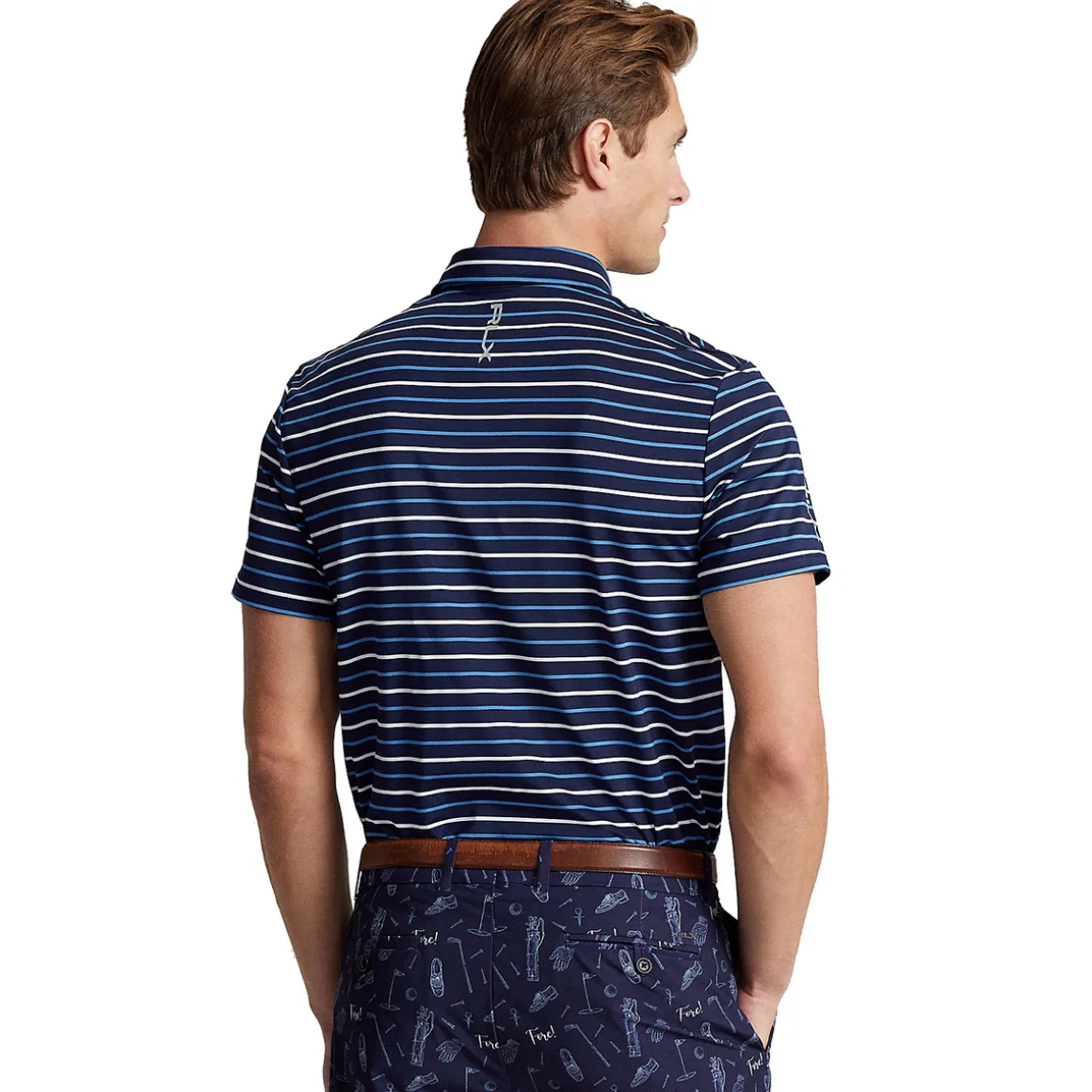 Ralph Lauren Men's Custom Slim Fit Performance Golf Polo Shirt