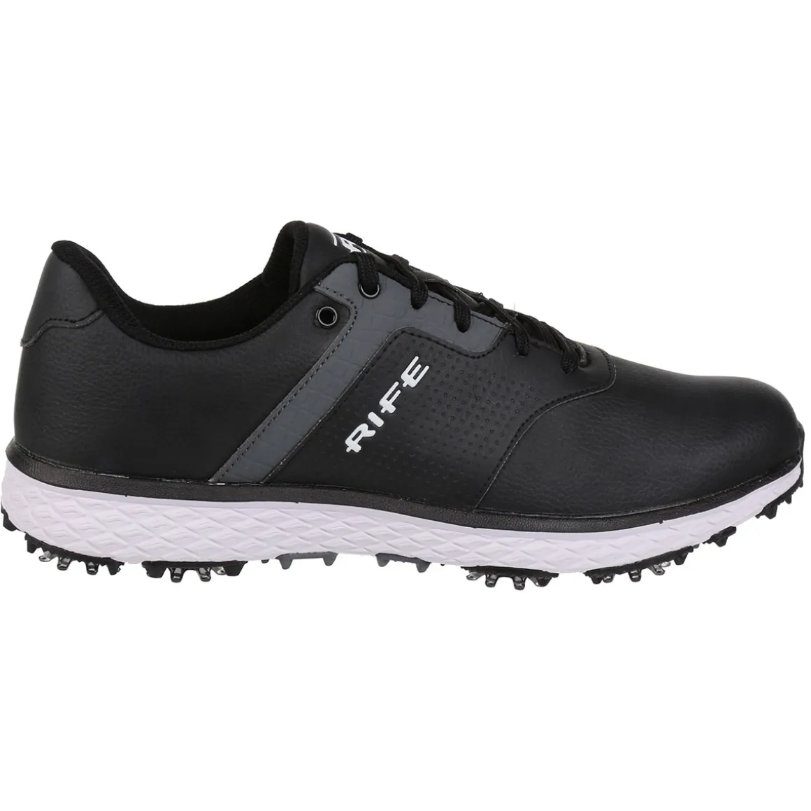 Rife Men's Lightning Waterproof Spiked Golf Shoes