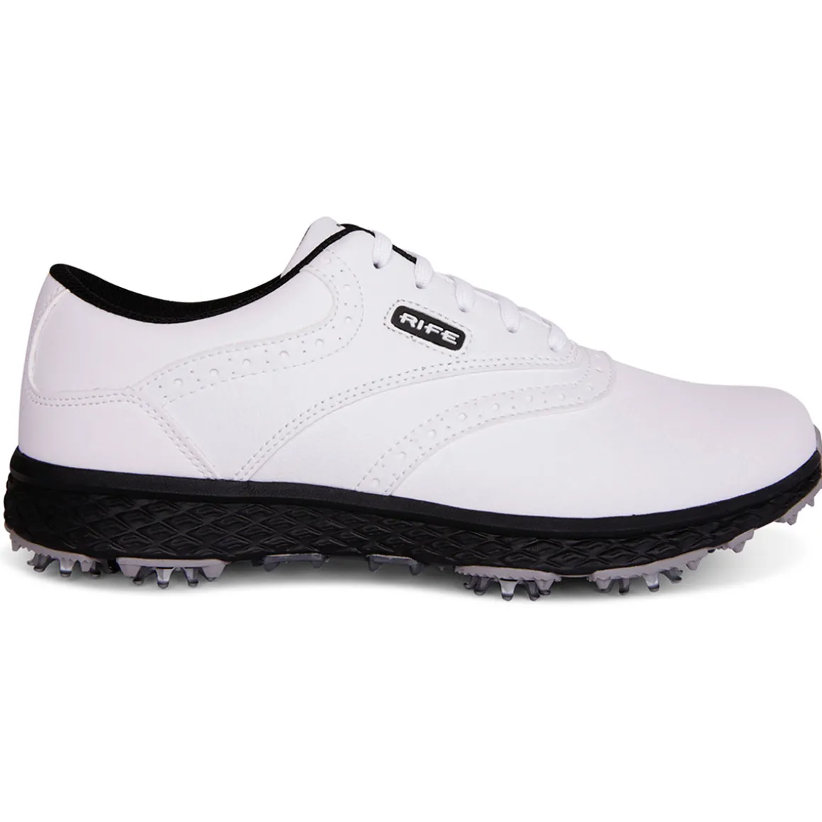 Rife Men's RF-09 Delta Waterproof Spiked Golf Shoes
