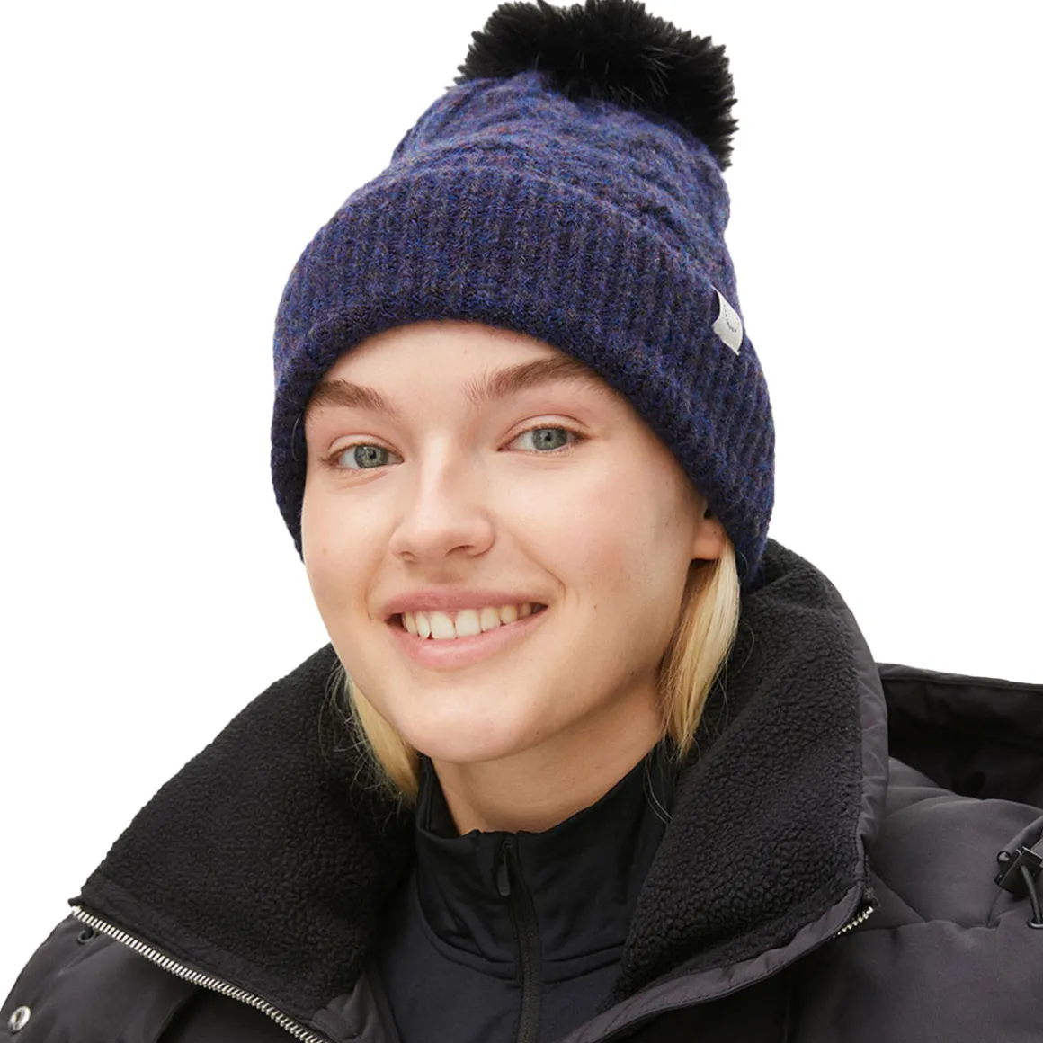 Rohnisch Ladies Pom Braid Golf Beanie