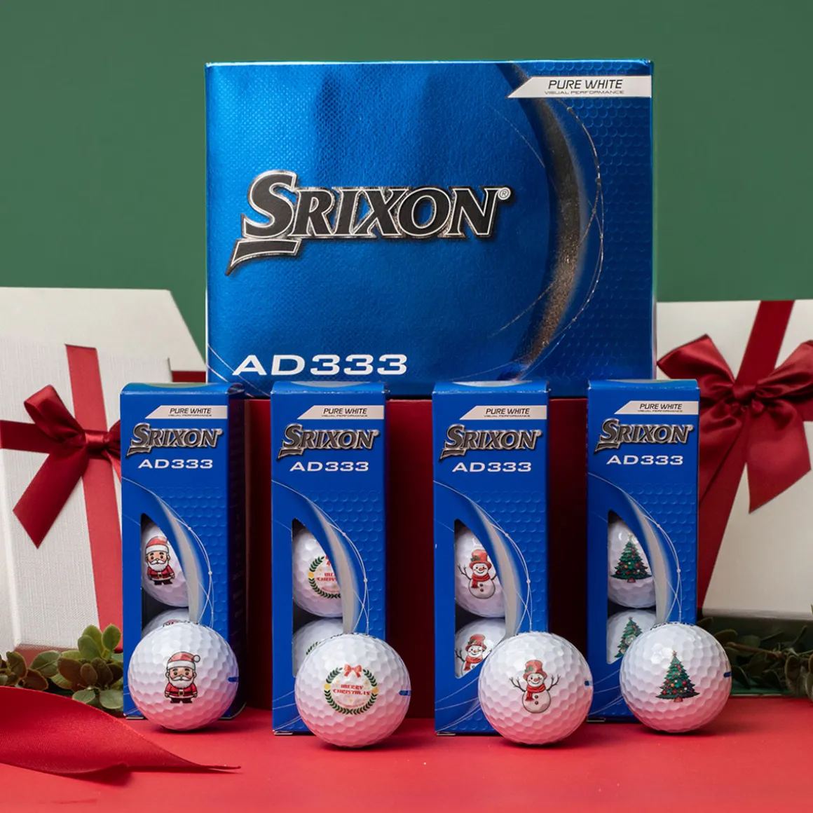 Srixon AD333 Christmas 12 Ball Pack