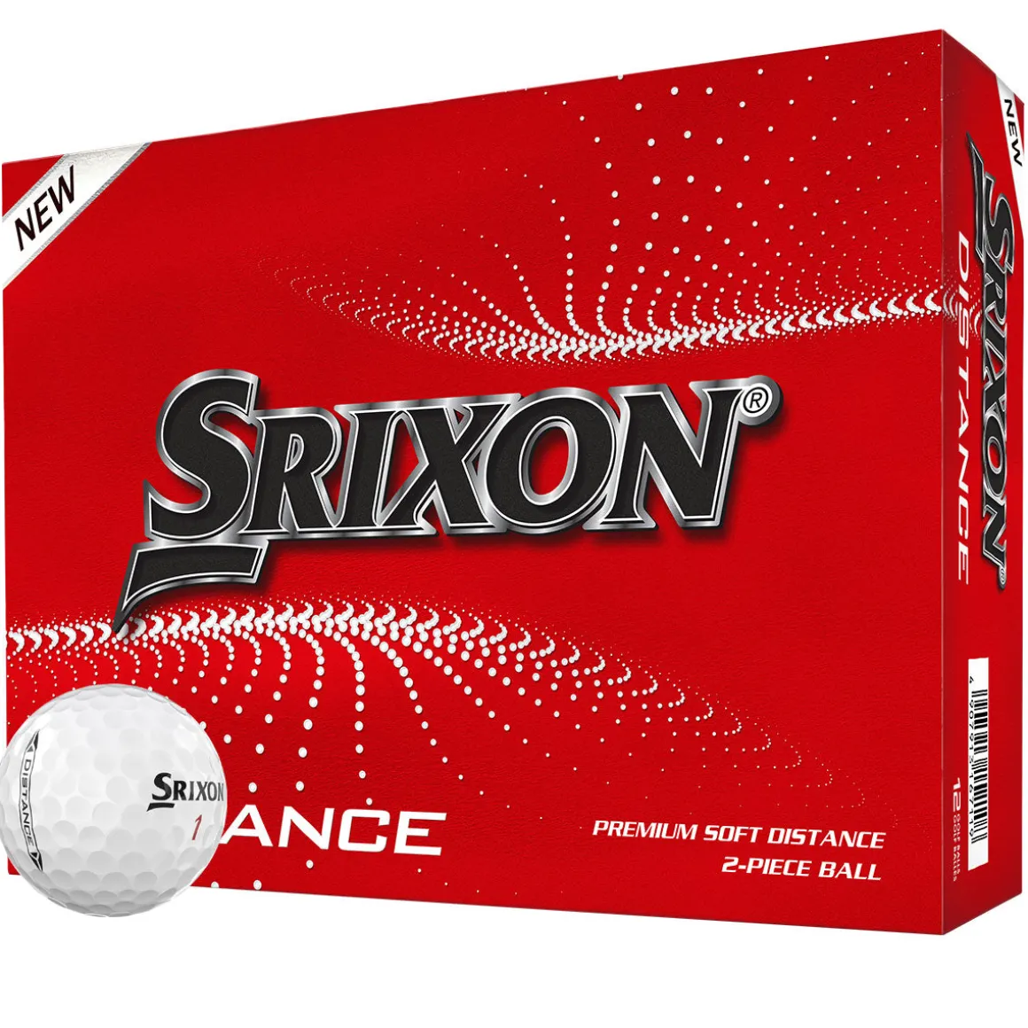 Srixon Distance 10 12 Golf Ball Pack