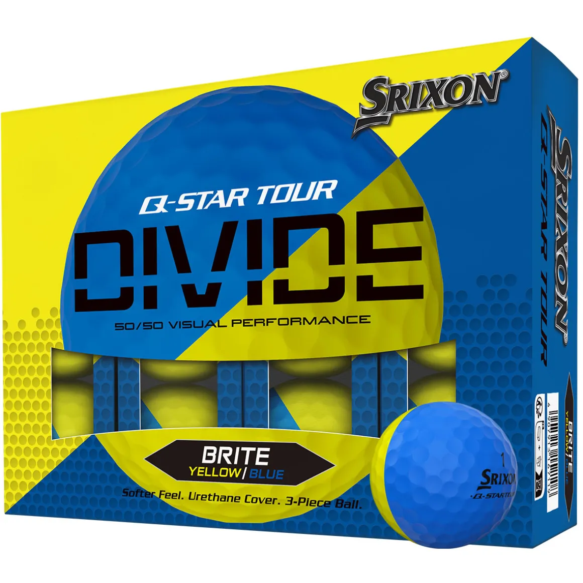 Srixon Q-Star Tour Divide 12 Golf Ball Pack