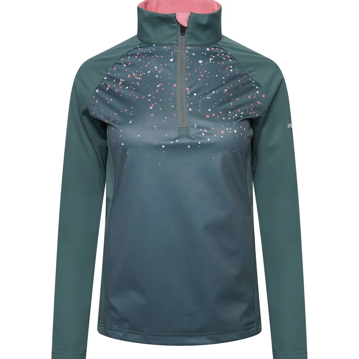 Stromberg Ladies Dot Print Golf Mid Layer