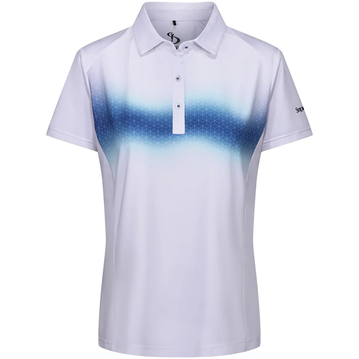 Stromberg Ladies Lizette Print Stretch Golf Polo Shirt