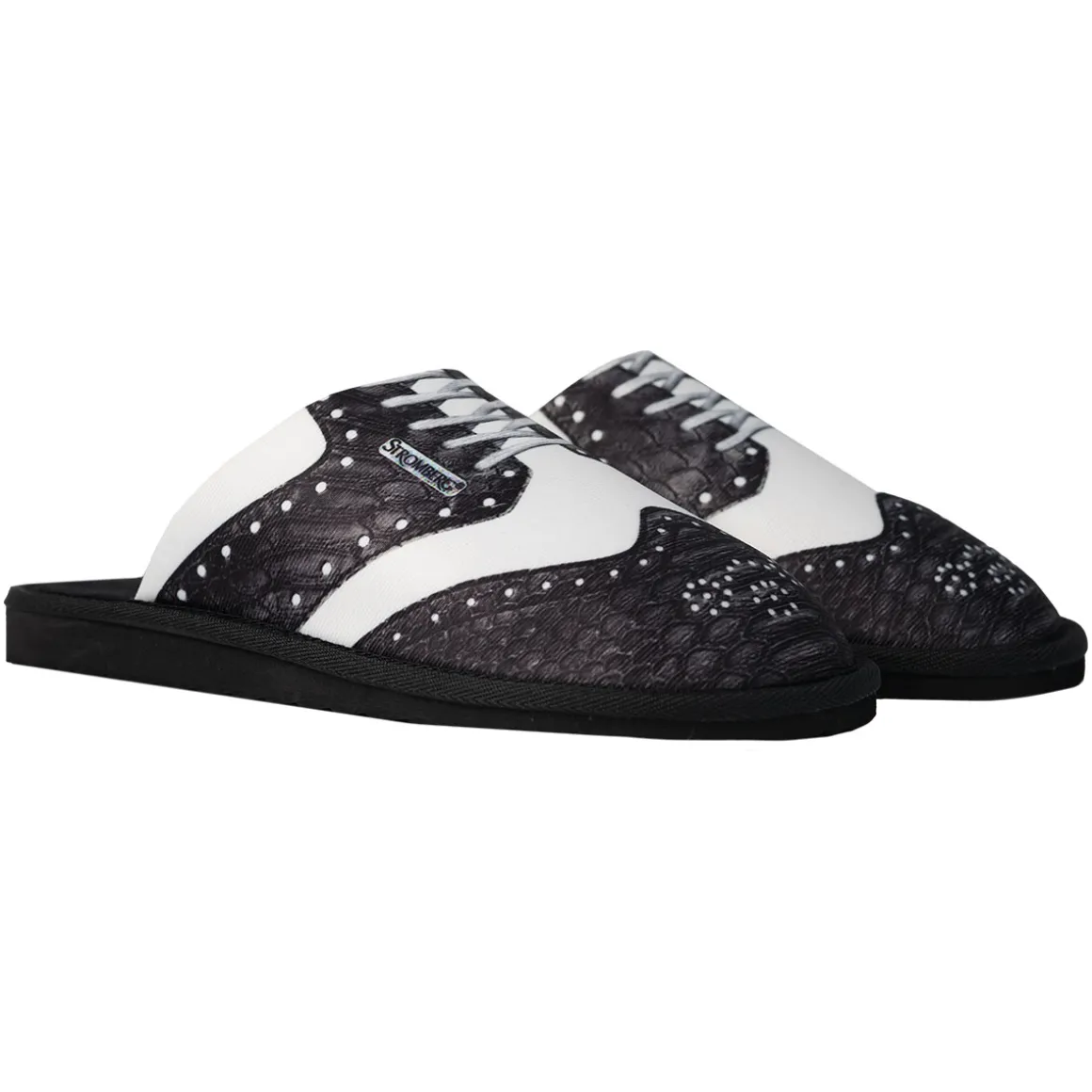 stromberg_mens_brogue_mul_4.webp Stromberg Men's Brogue Mule Golf Slippers