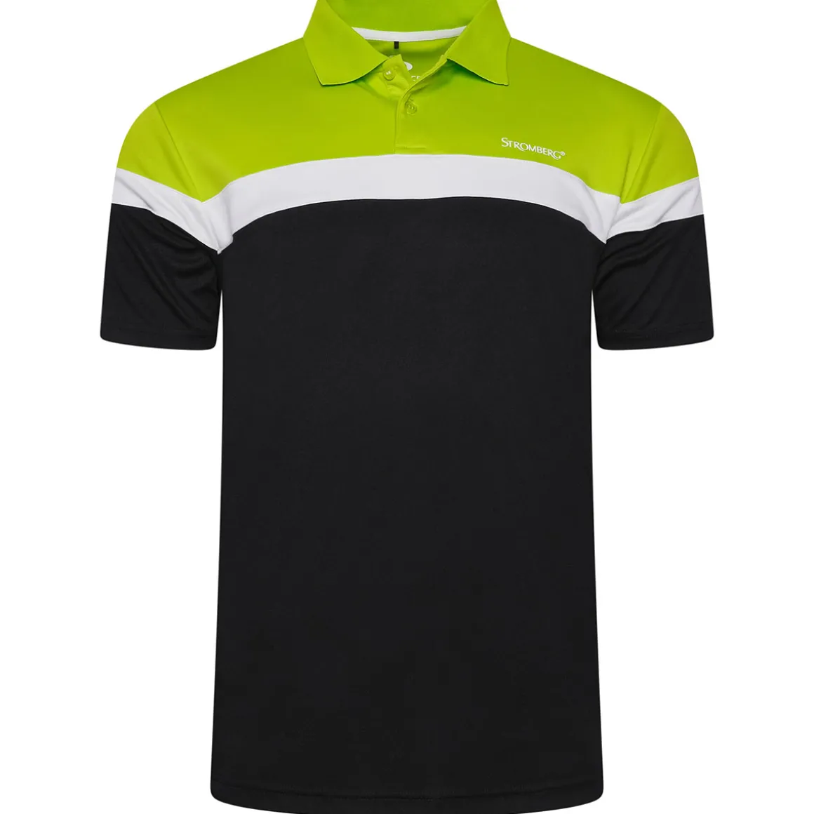 Stromberg Men's Eagle Stripe Golf Polo Shirt