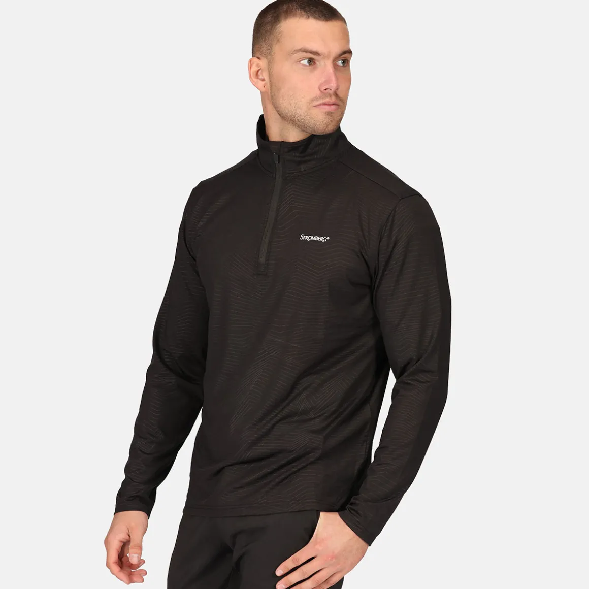 Stromberg Men's Emboss Half Zip Golf Midlayer