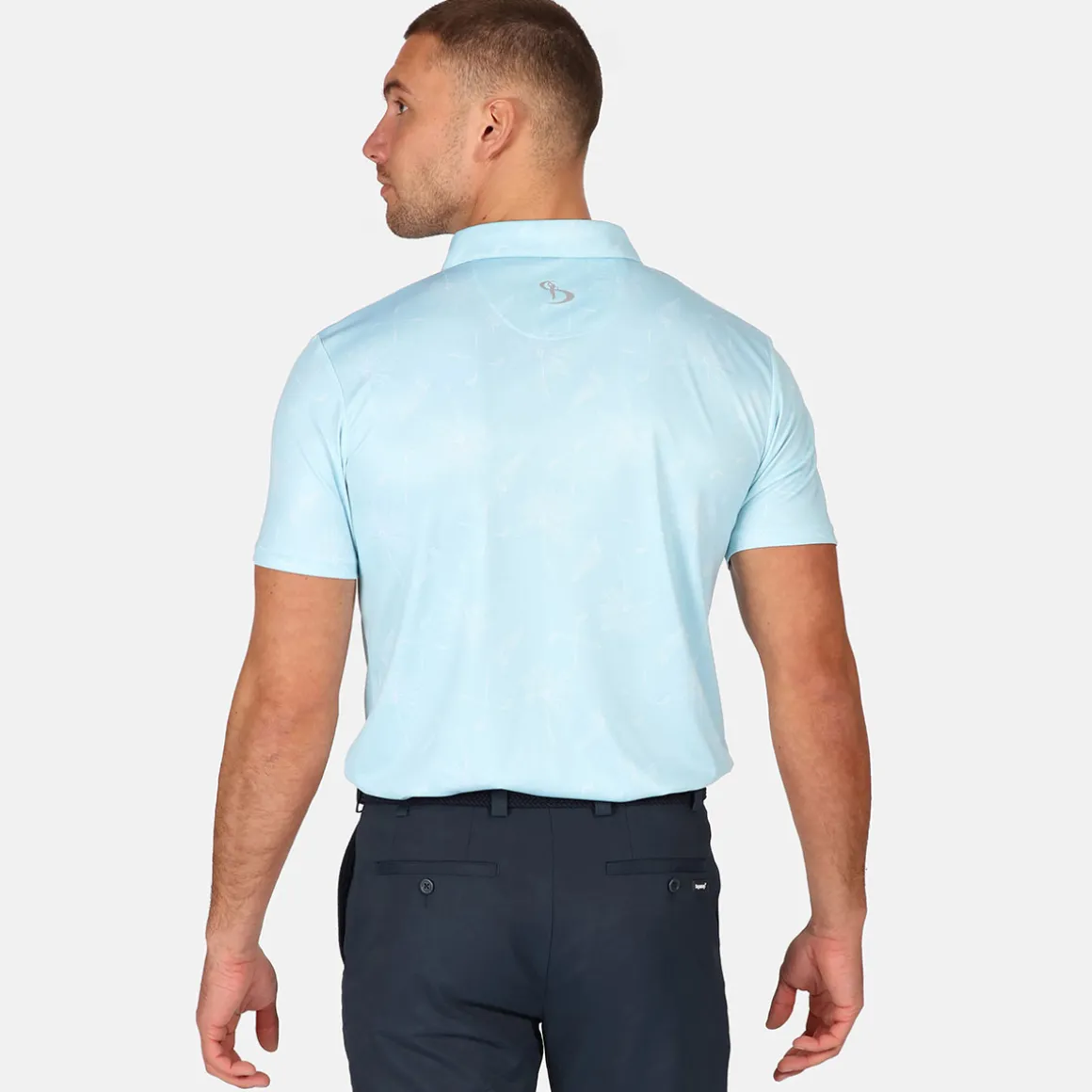 Stromberg Men's Etna Print Golf Polo Shirt