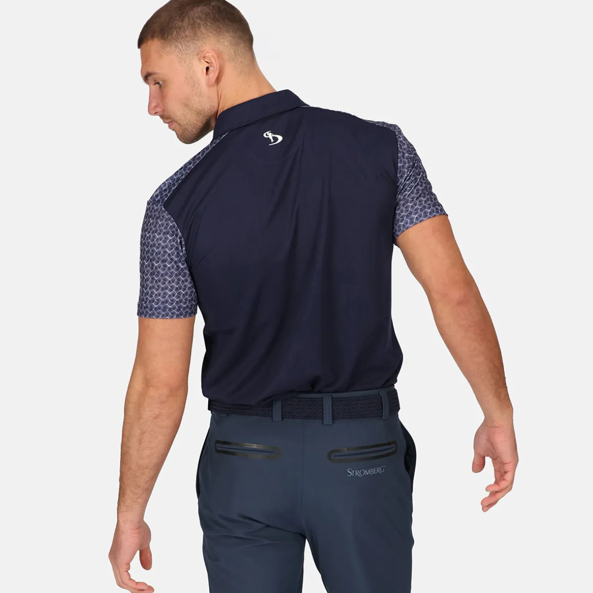 Stromberg Men's Feather Wedge Golf Polo Shirt