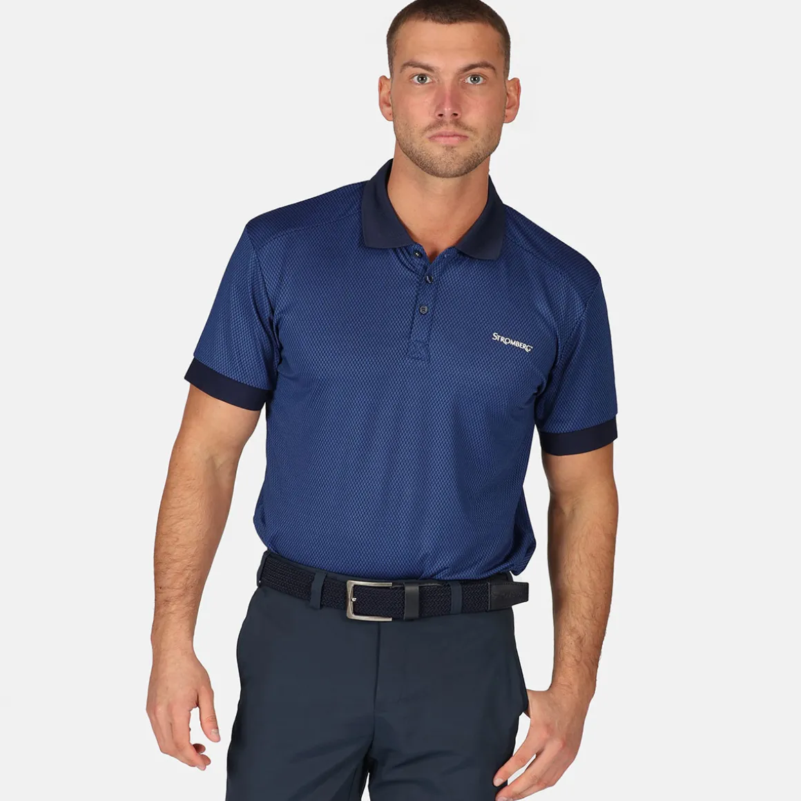 Stromberg Men's Flush Honey Golf Polo Shirt