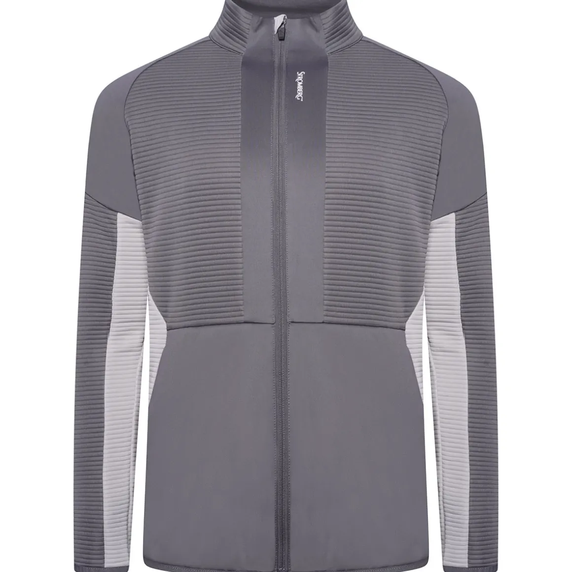 Stromberg Men's Groove Quilted Full Zip Golf Jacket