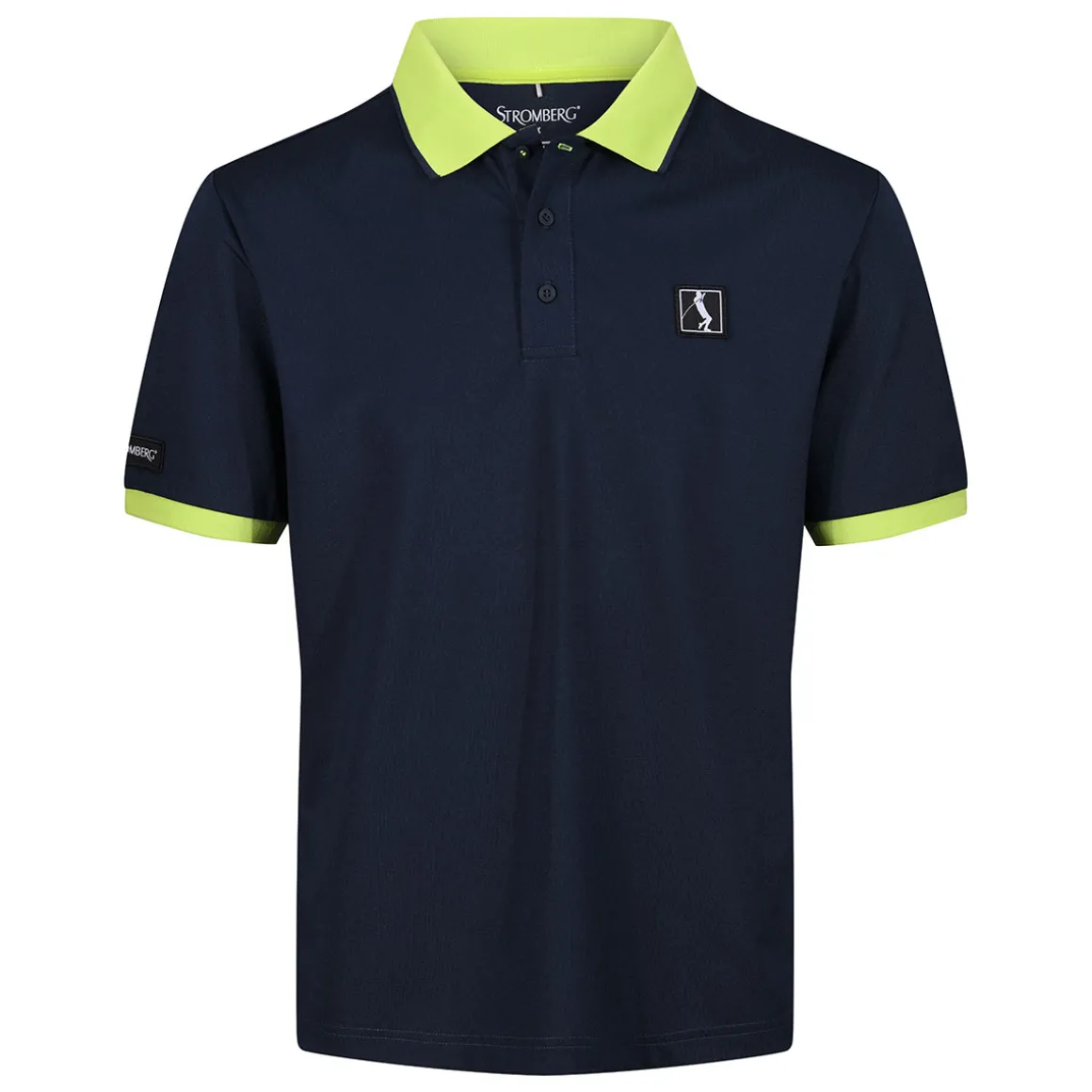 Stromberg Men's Lee Sharpe Flag Golf Polo Shirt