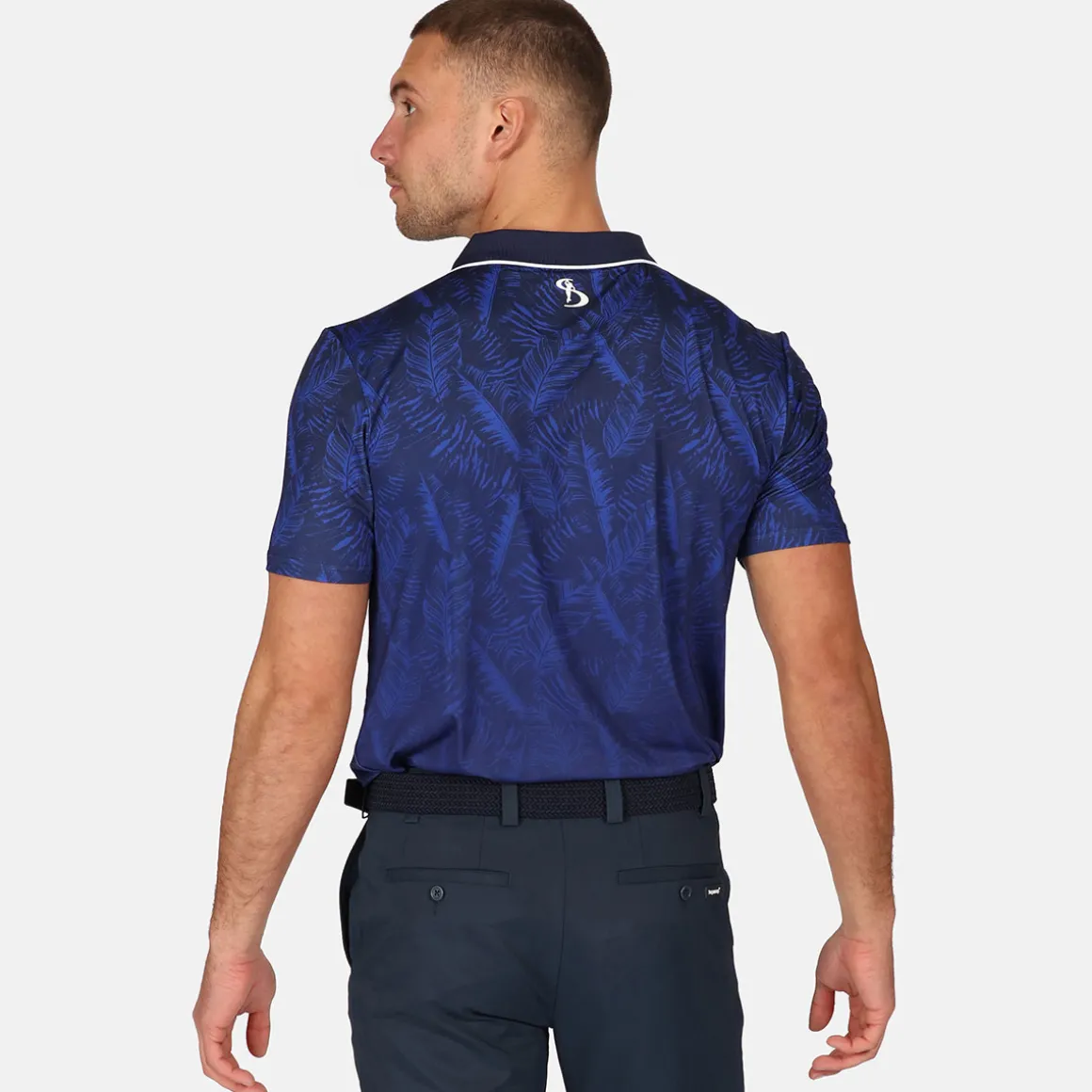 Stromberg Men's Manaslu Print Golf Polo Shirt